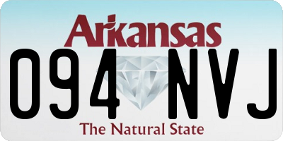 AR license plate 094NVJ