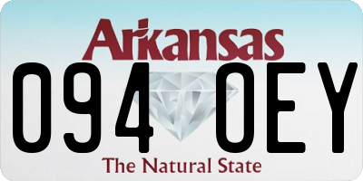 AR license plate 094OEY