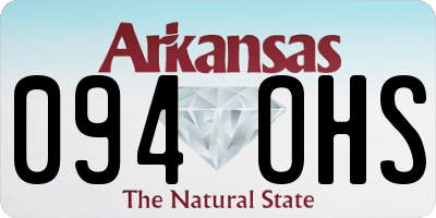 AR license plate 094OHS