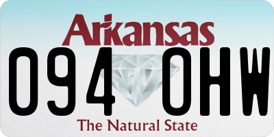 AR license plate 094OHW