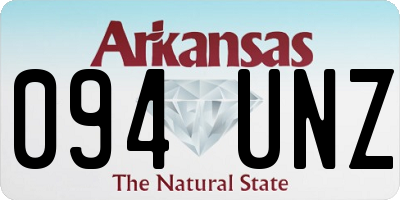 AR license plate 094UNZ