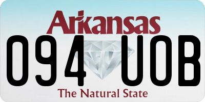 AR license plate 094UOB