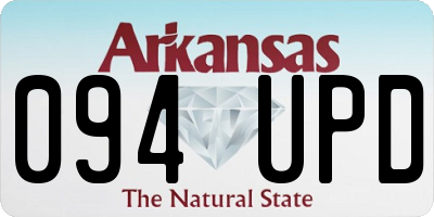 AR license plate 094UPD