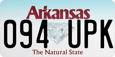 AR license plate 094UPK