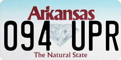AR license plate 094UPR