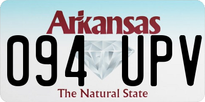 AR license plate 094UPV