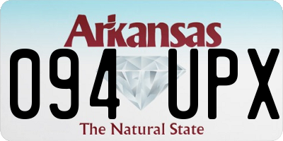 AR license plate 094UPX