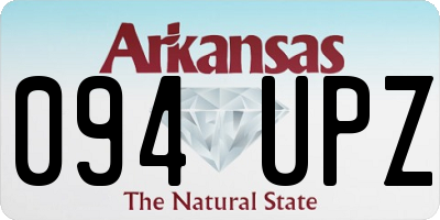 AR license plate 094UPZ