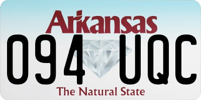 AR license plate 094UQC