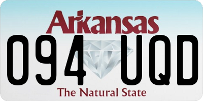 AR license plate 094UQD