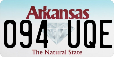 AR license plate 094UQE