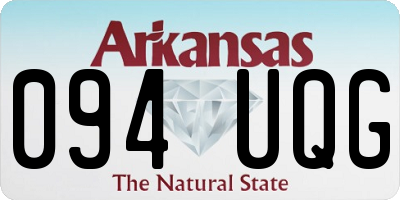 AR license plate 094UQG