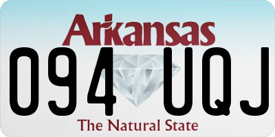 AR license plate 094UQJ