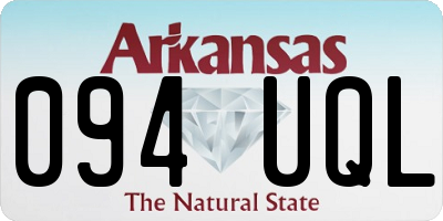 AR license plate 094UQL