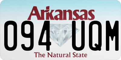 AR license plate 094UQM
