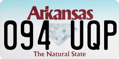 AR license plate 094UQP