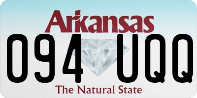 AR license plate 094UQQ