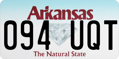 AR license plate 094UQT