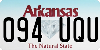 AR license plate 094UQU