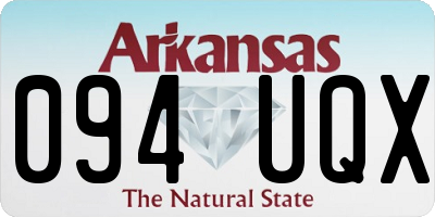 AR license plate 094UQX