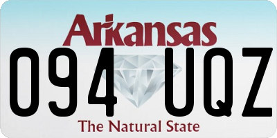 AR license plate 094UQZ