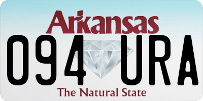 AR license plate 094URA