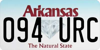 AR license plate 094URC