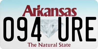 AR license plate 094URE