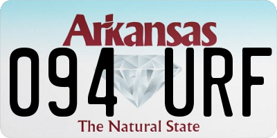 AR license plate 094URF