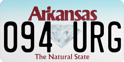 AR license plate 094URG