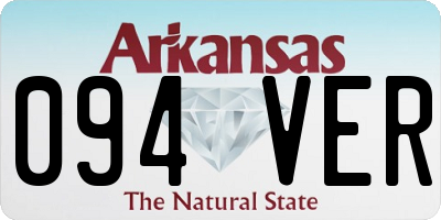 AR license plate 094VER