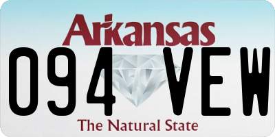 AR license plate 094VEW
