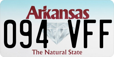 AR license plate 094VFF