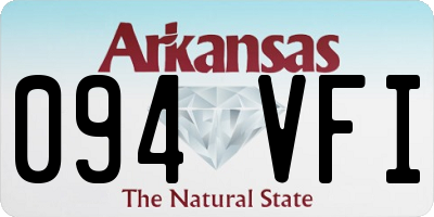 AR license plate 094VFI