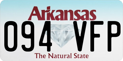 AR license plate 094VFP