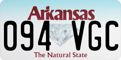 AR license plate 094VGC