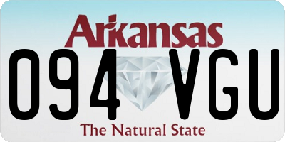 AR license plate 094VGU