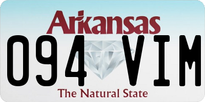 AR license plate 094VIM