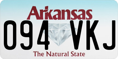 AR license plate 094VKJ