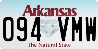 AR license plate 094VMW
