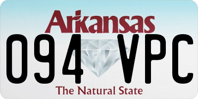 AR license plate 094VPC