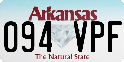 AR license plate 094VPF
