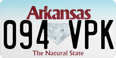AR license plate 094VPK
