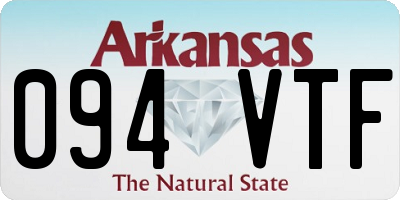 AR license plate 094VTF