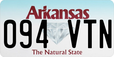 AR license plate 094VTN
