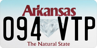 AR license plate 094VTP