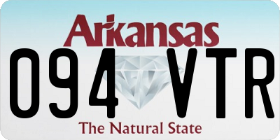 AR license plate 094VTR