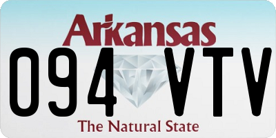 AR license plate 094VTV