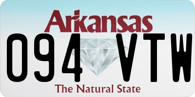 AR license plate 094VTW