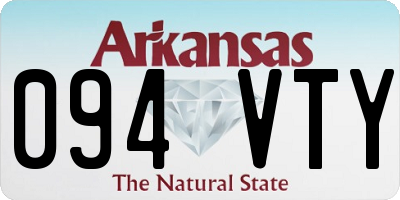 AR license plate 094VTY